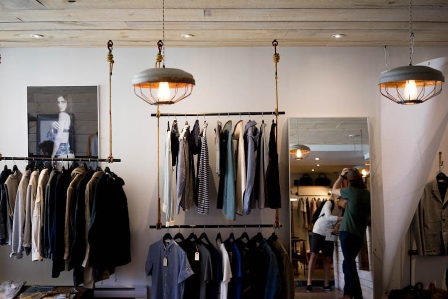 Boutique retail interior